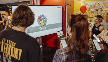 Lernende des Lukashauses mit Herz im Einsatz an der Wiga