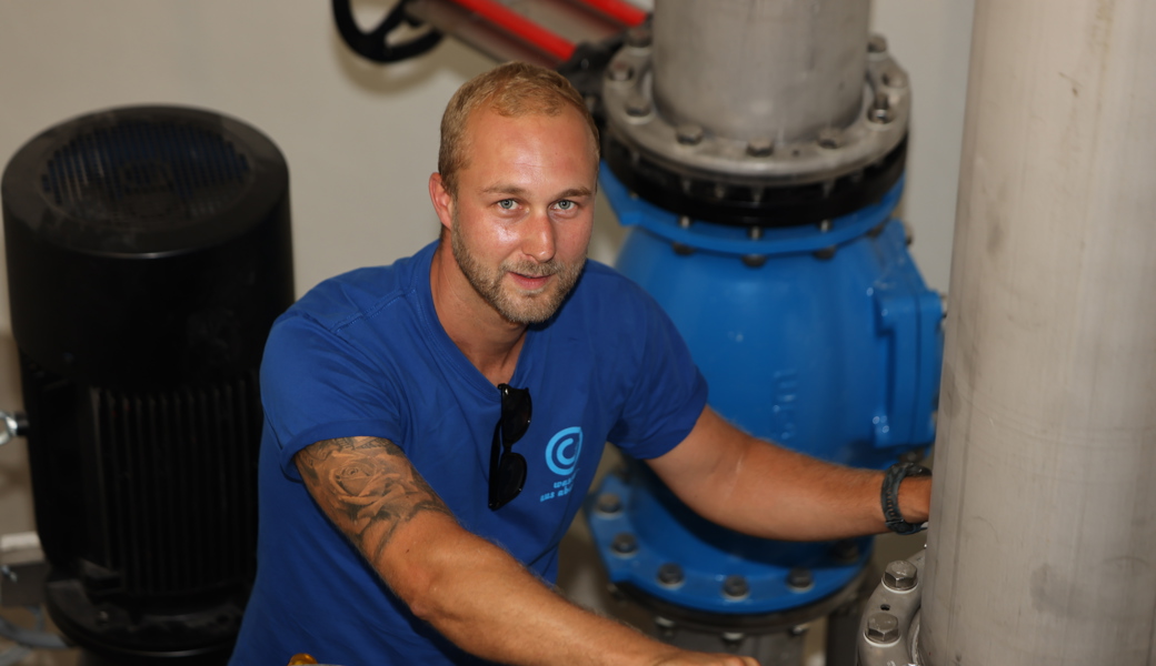 Fabian Zogg arbeitet dort, wo es anderen stinkt
