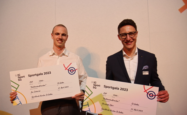 Dürr und Scherrer sind Sportler des Jahres
