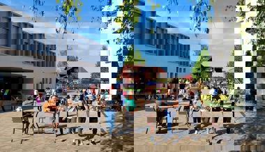 Die Kinderwoche mit 100 Kids stand im Zeichen der schnellen Hilfe in Notfällen