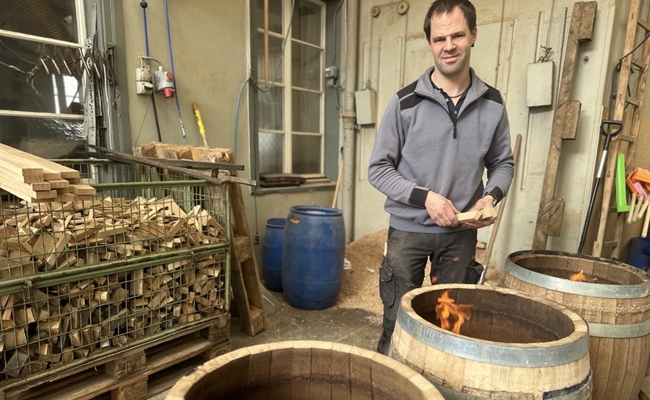 Einer der letzten seiner Art: Martin Thurnheer führt Familien-Küferei in fünfter Generation