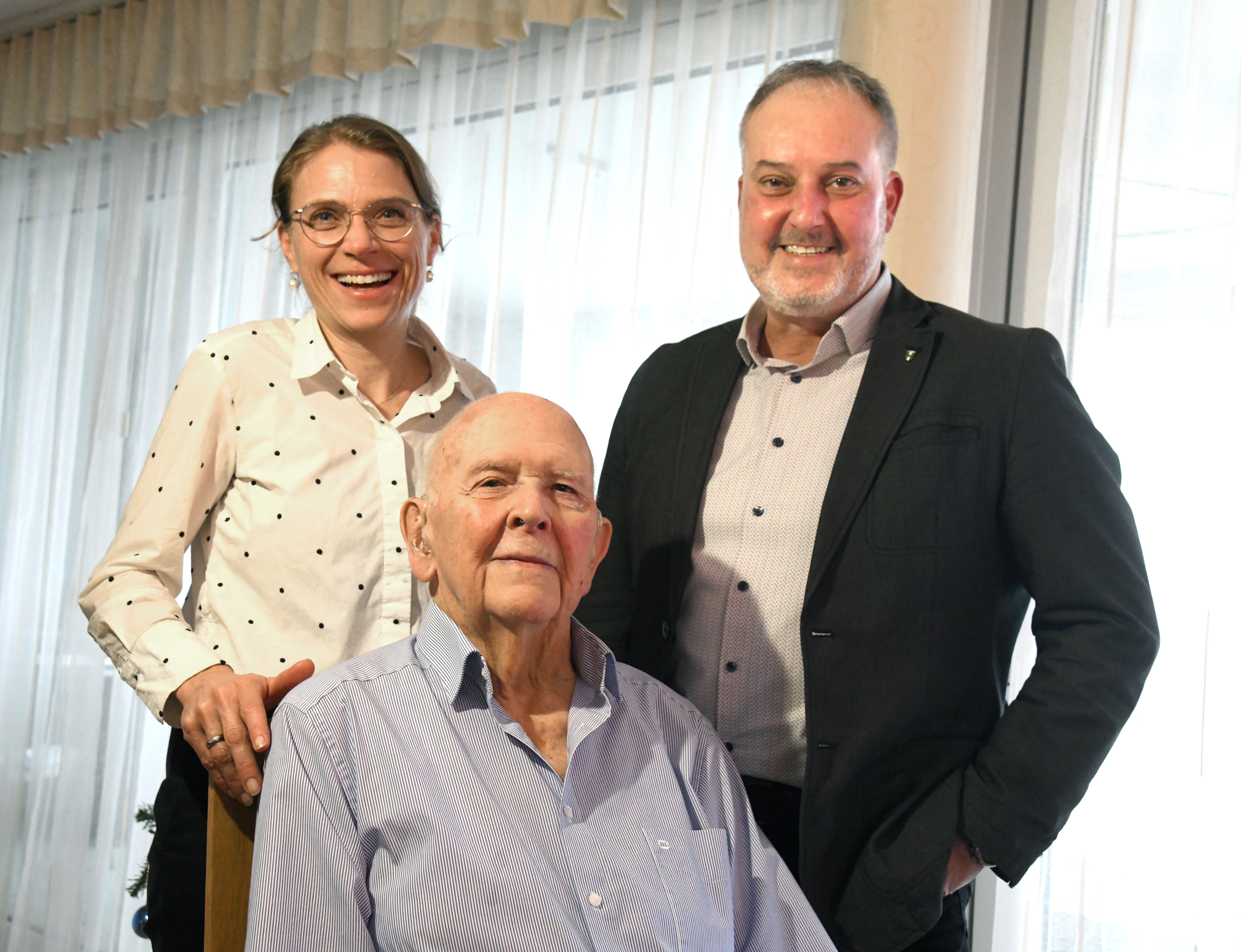 Im hohen Alter noch voller Lebensfreude