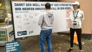 Gemeinsam gegen Littering auf Autobahnen: Aktion an der Raststätte Heidiland