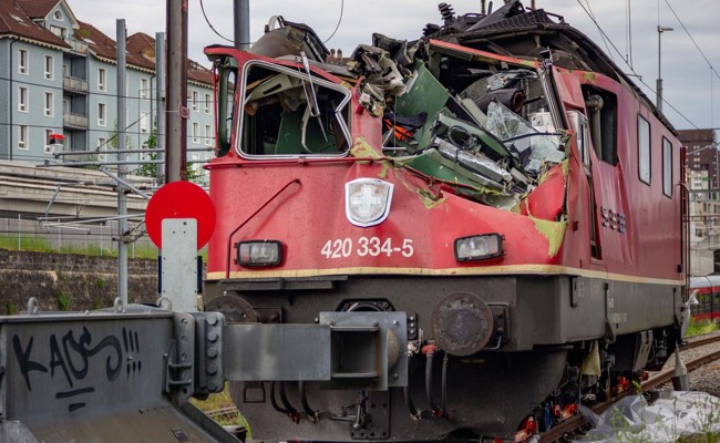 Nächster Halt Schrottplatz: Die verunfallte Lokomotive wird abgewrackt – doch der Vorfall wird die Behörden noch beschäftigen