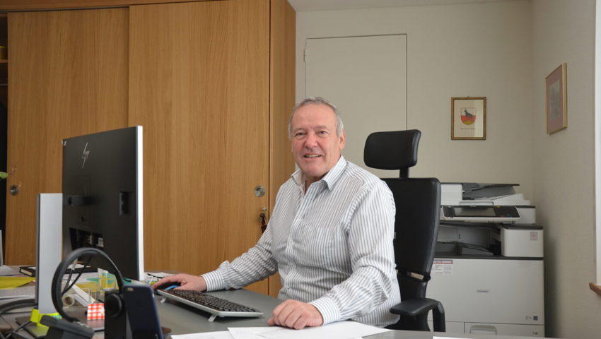  Fredy Schöb, Gemeindepräsident Gams. 