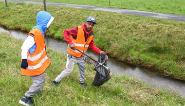 Selbstloser Einsatz für die Umwelt: Freiwillige sammelten Abfall ein