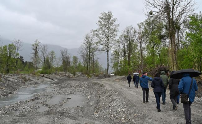 Vorfreude auf Naherholungsgebiet am Binnenkanal