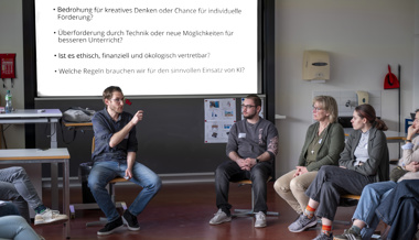 KI, Notenkritik und kooperatives Lernen: Lehrpersonen tauschen sich aus