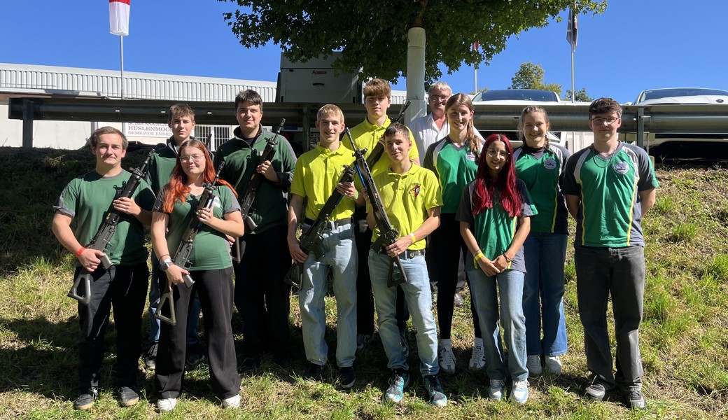 Jungschützen kämpften im nationalen Vergleich