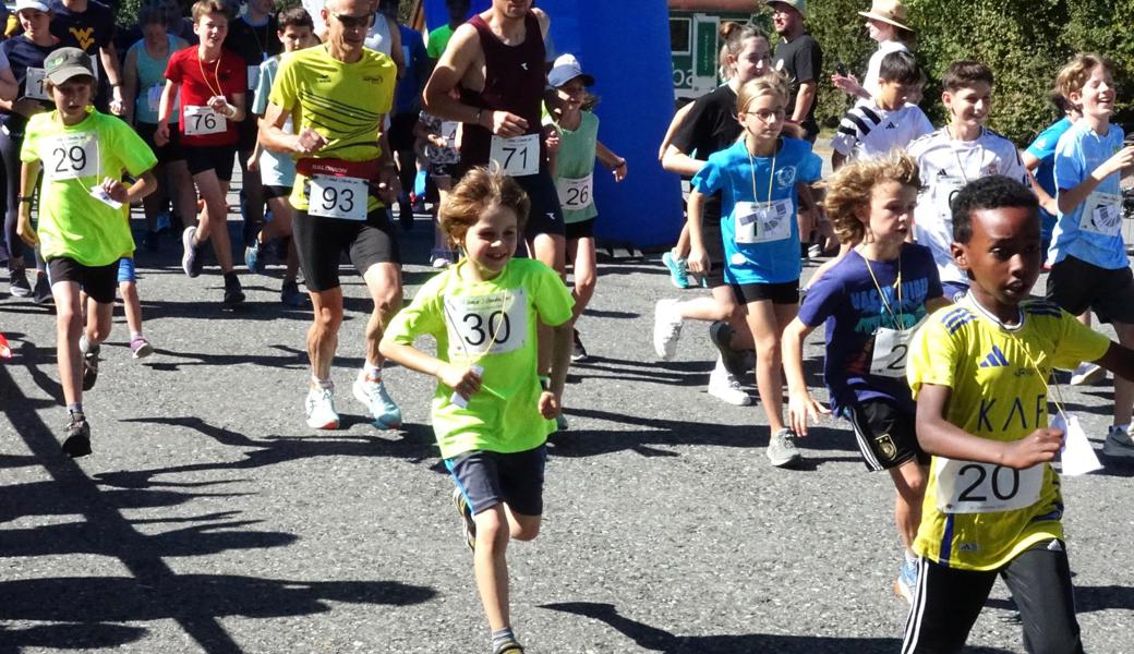 Drei, zwei, eins – und los geht der Zweistundenlauf.