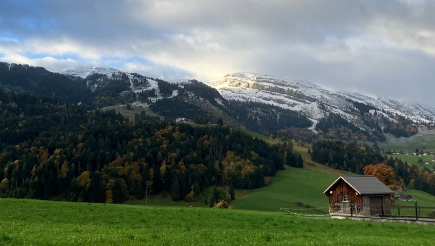 Der Winter schickt einen ersten Gruss