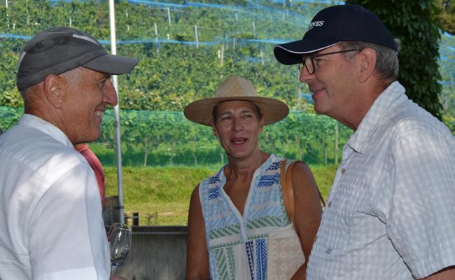 «Familientreffen» der Rebpaten im Staatswingert