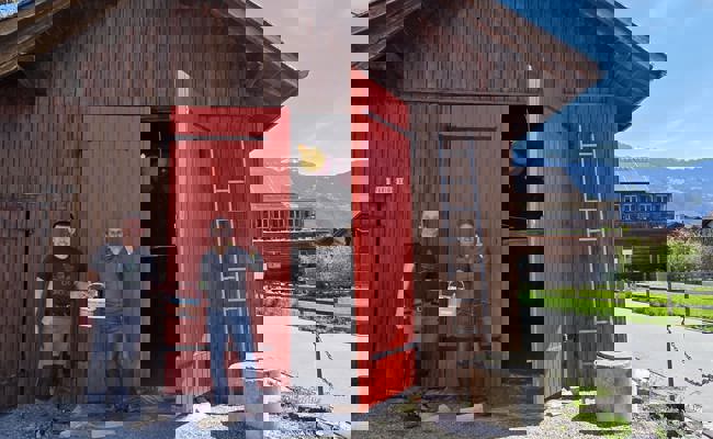 Rans auf Vordermann gebracht: Evro erneuerte Waldweg und wertete Pärkli auf