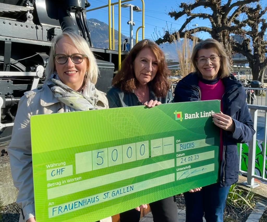 Frauen aus der Region unterstützen Frauenhaus