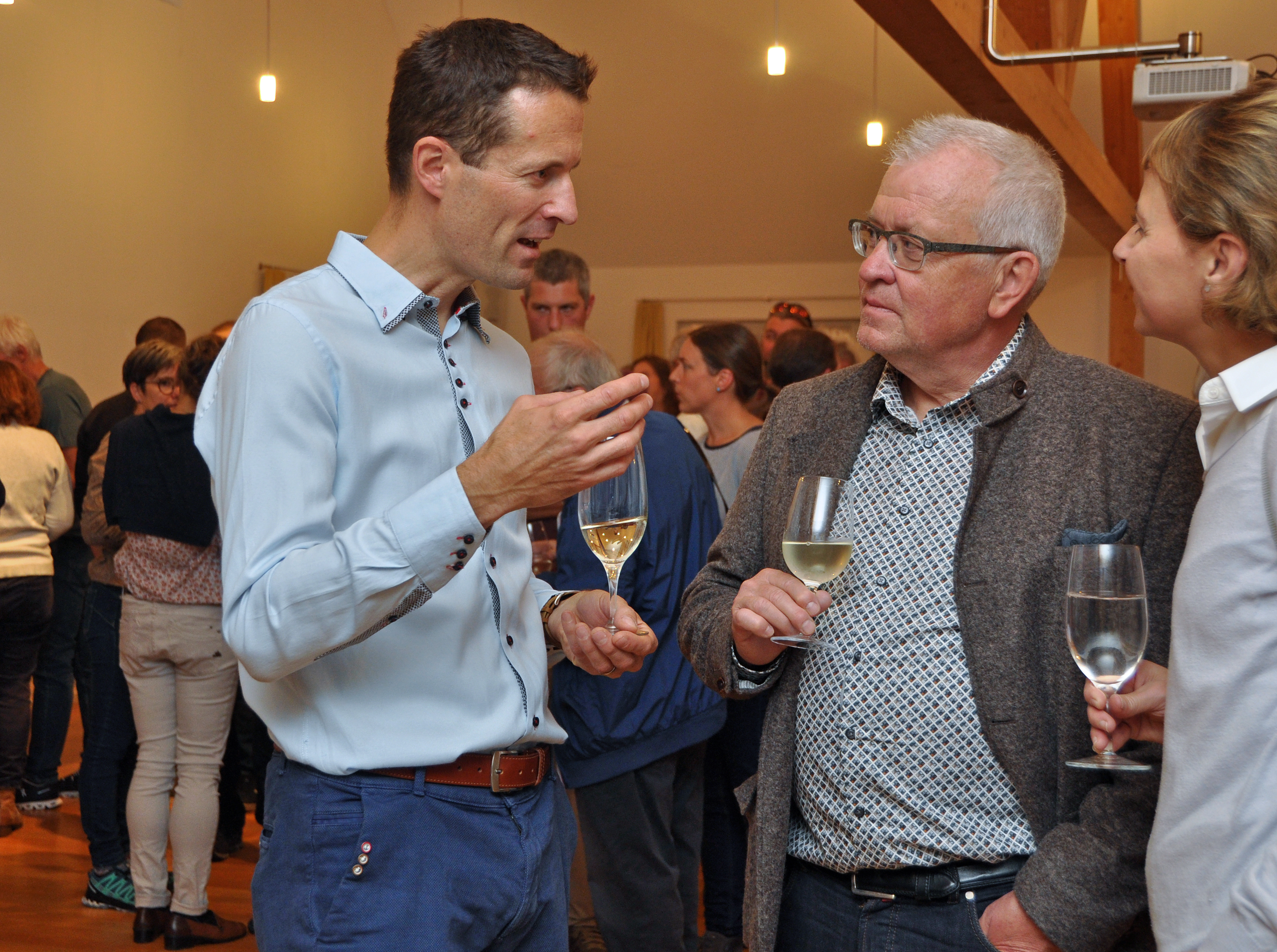 Allseits beste Laune bei Wahlfeier für Thomas Diezig