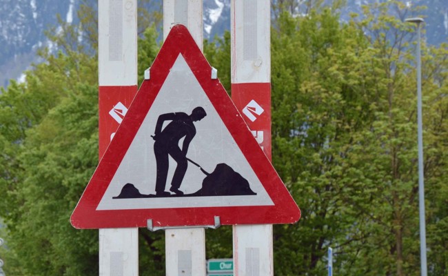 Zwei Jahre Baustelle: Kantonsstrasse wird saniert