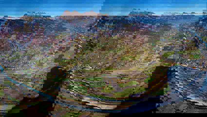  Verstreut und doch vereint: Die Gemeinde Wartau hat ein starkes Vereinswesen. 