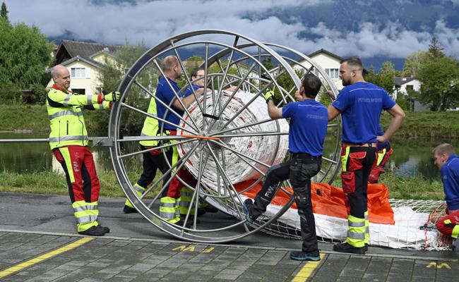 Ein aufmerksames Geschenk: Hochwasserschutz aus dem Container