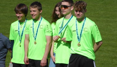 Stafette vom Oberstufenzentrum Kirchbünt ist die Nummer eins des Kantons