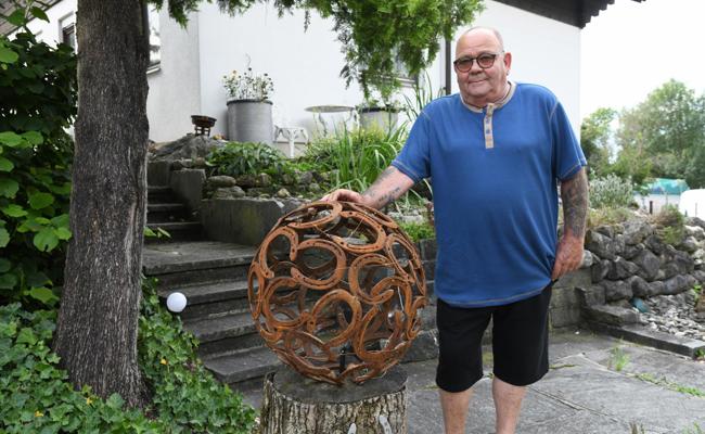 Schweissen als Hobby: Willy Graf schenkt Hufeisen ein zweites Leben