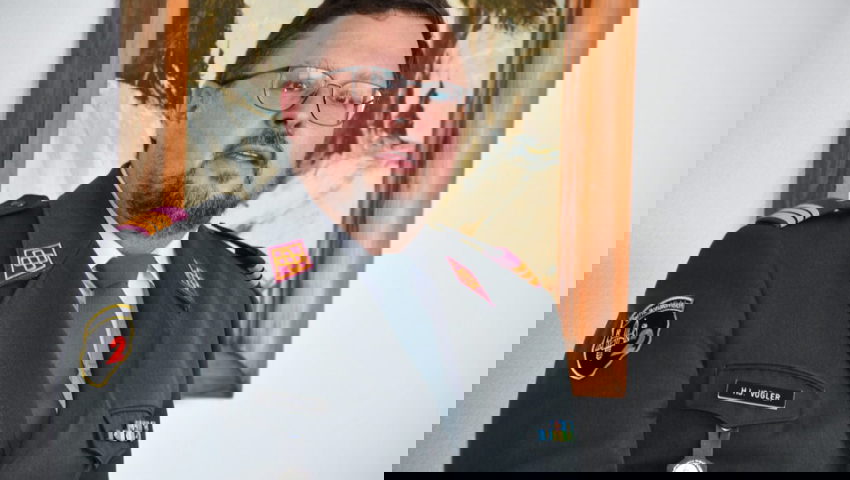  Die Bedeutung des Pferdes in der Schweizer Armee beleuchtet: Referent Oberst Hansjörg Vogler.