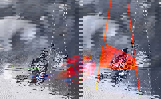 Den Europacup-Skirennfahrern ist im Riesenslalom kein Exploit gelungen