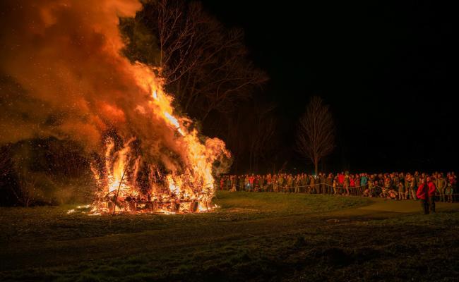 Was für ein Spektakel: Der Böögg explodierte nach 33 Minuten