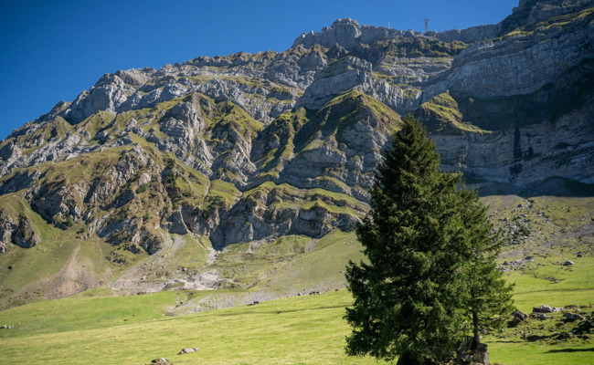 Säntis: Unterm Girenspitz drohen 15’000 Kubikmeter Fels abzustürzen