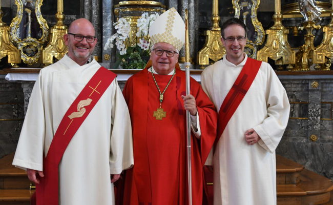 Feierliche Diakonieweihe: «Was du verkündest, erfülle im Leben»