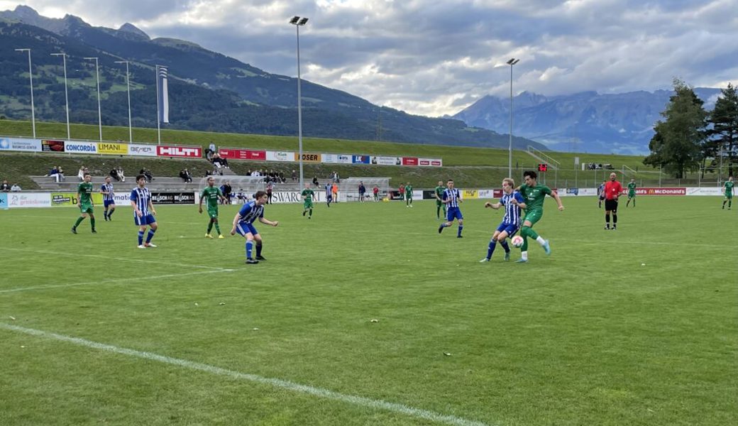  Der FC Haag zeigte in der Schlussphase grossen Kampfgeist und sicherte sich mit diesem einen Punkt. 