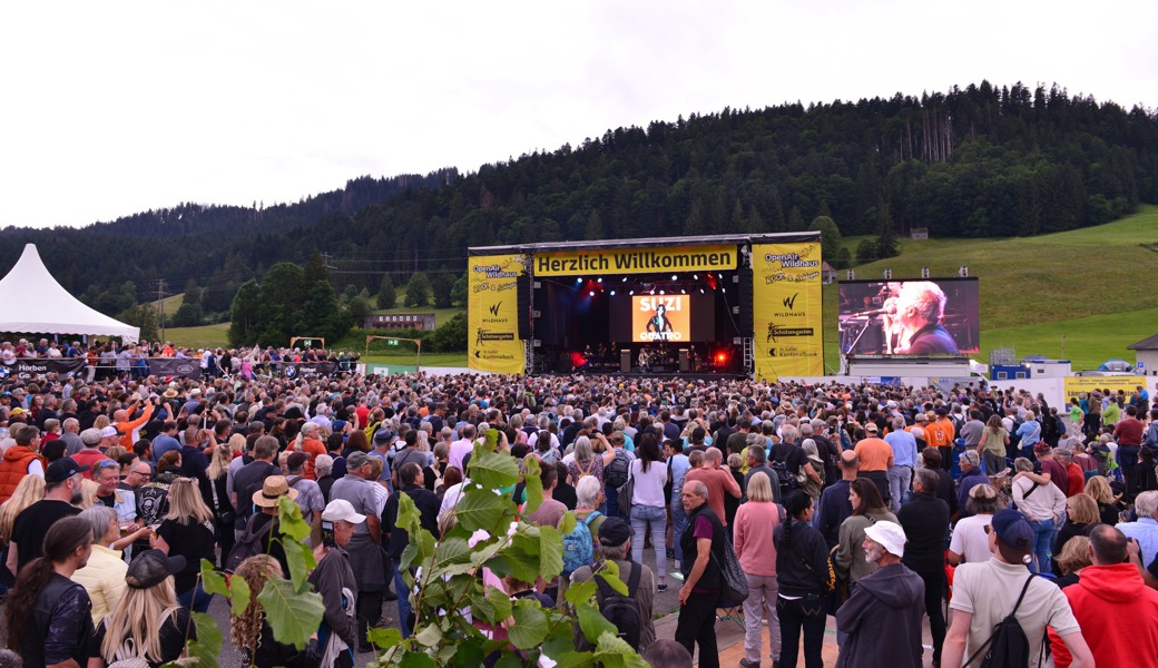 Eine Szene am vergangenen Open Air Wildhaus: Nebst dem langjährigen Festival haben sich mittlerweile auch neue Veranstaltungen im Toggenburg etabliert.