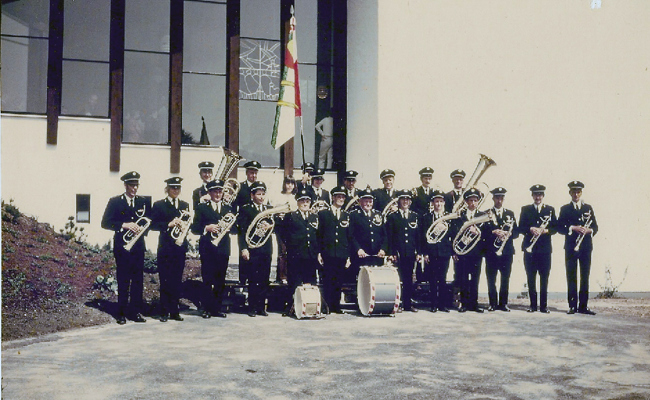 Musikgesellschaft-Fahnenweihe vor 50 Jahren war ebenfalls von Verschiebung betroffen