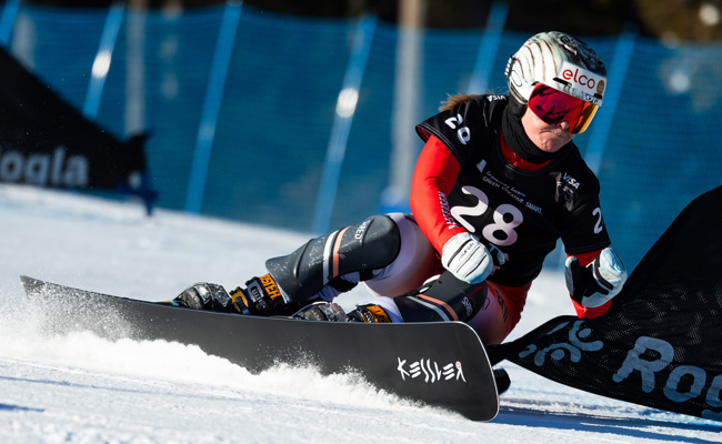 Julie Zogg erst im Final gestoppt