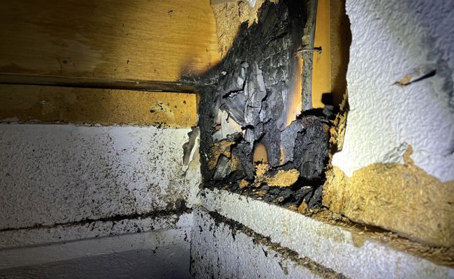 Mottbrand in Einfamilienhaus: Zehntausende Franken Schaden