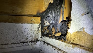 Mottbrand in Einfamilienhaus: Zehntausende Franken Schaden
