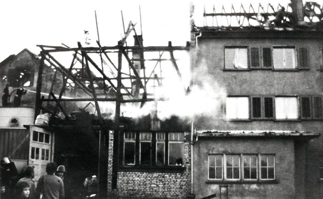 Vor 50 Jahren: Schwerer Föhnsturm und ein Grossbrand