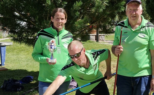 Team des PPC Buchs sichert sich Bronzemedaille
