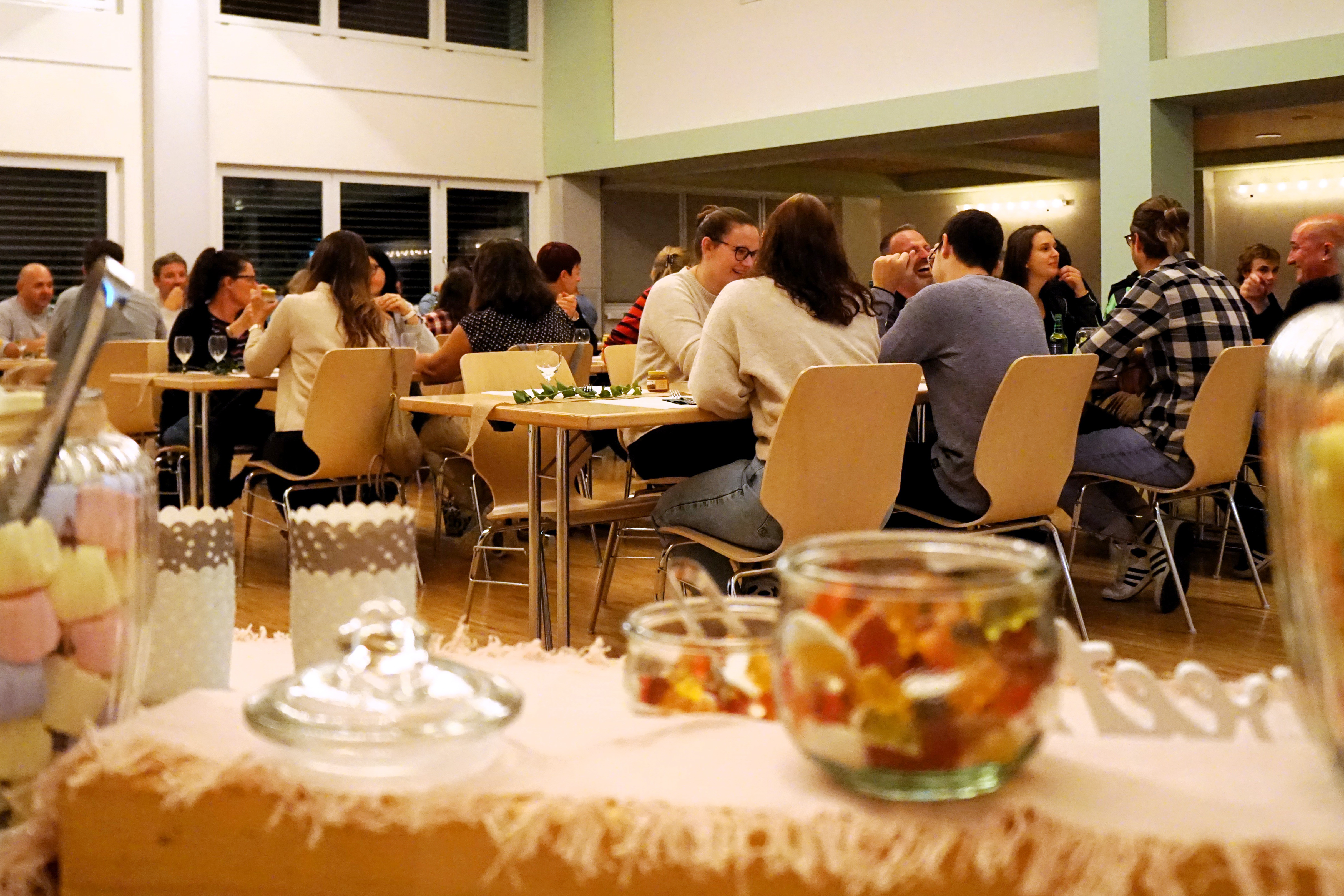 Geselliger Vereinsanlass der Gemeinde Sevelen.