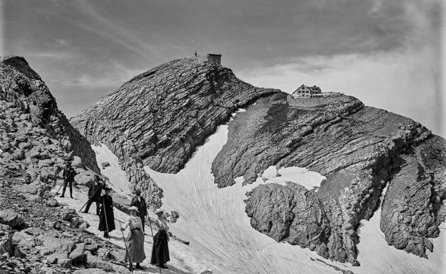 Noch ohne Antennen und Seilbahnen: Der Alpstein vor 120 Jahren