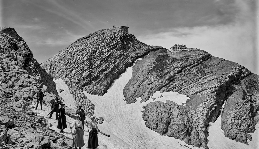 Noch ohne Antennen und Seilbahnen: Der Alpstein vor 120 Jahren