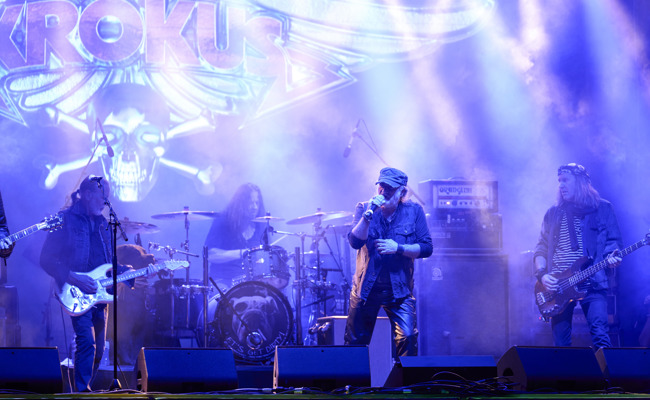 Legendäre Band Krokus spielt im Munzenriet