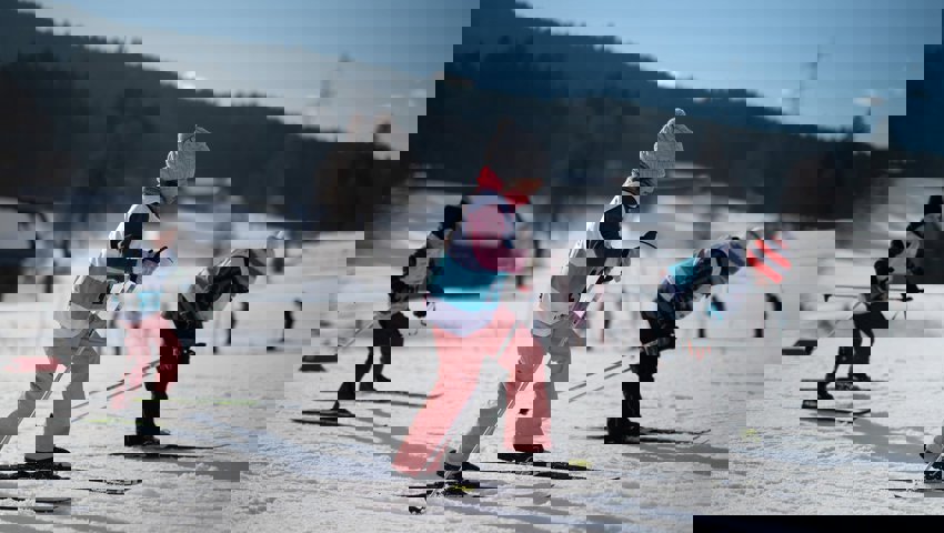 Die Kinder geben ihr Bestes.