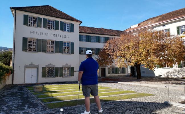 Trendsportart im Städtli Altstätten: Bald fliegen Golfbälle durch die Luft