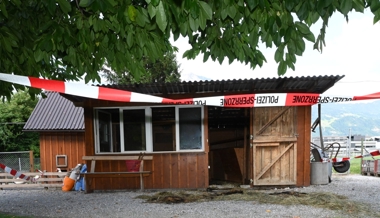 Brand in Kleintierstall – kein Tier zu Schaden gekommen