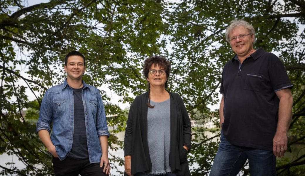  Stephan Sigg, Alice Gabathuler und Tom Zai (von links) haben vor sieben Jahren den Jugendbuchverlag Da Bux gegründet. 