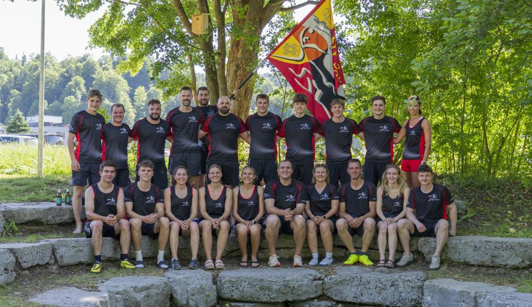 Haben gezeigt, dass sie voll parat für das Turnfest in Lausanne sind: Die Turnerinnen und Turner des STV Sax. 