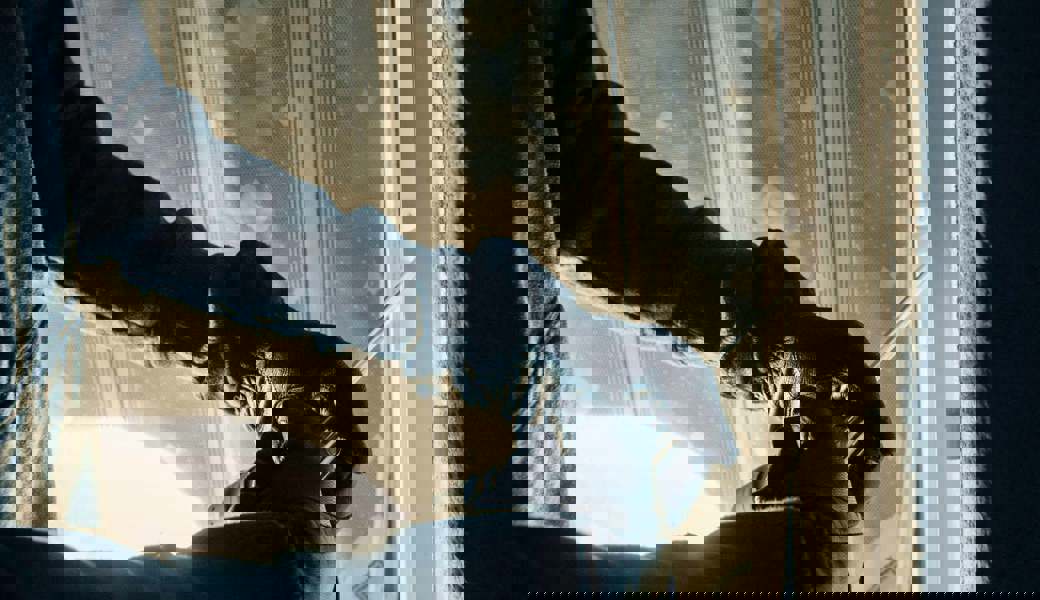 Die Täterschaft verschaffte sich gewaltsam Zutritt zum Gebäude. Symbolbild: Kapo SG