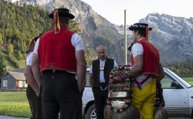 Über die Tradition beim «Abefaahre» an der Viehschau: «Wenn man’s macht, dann auch richtig»