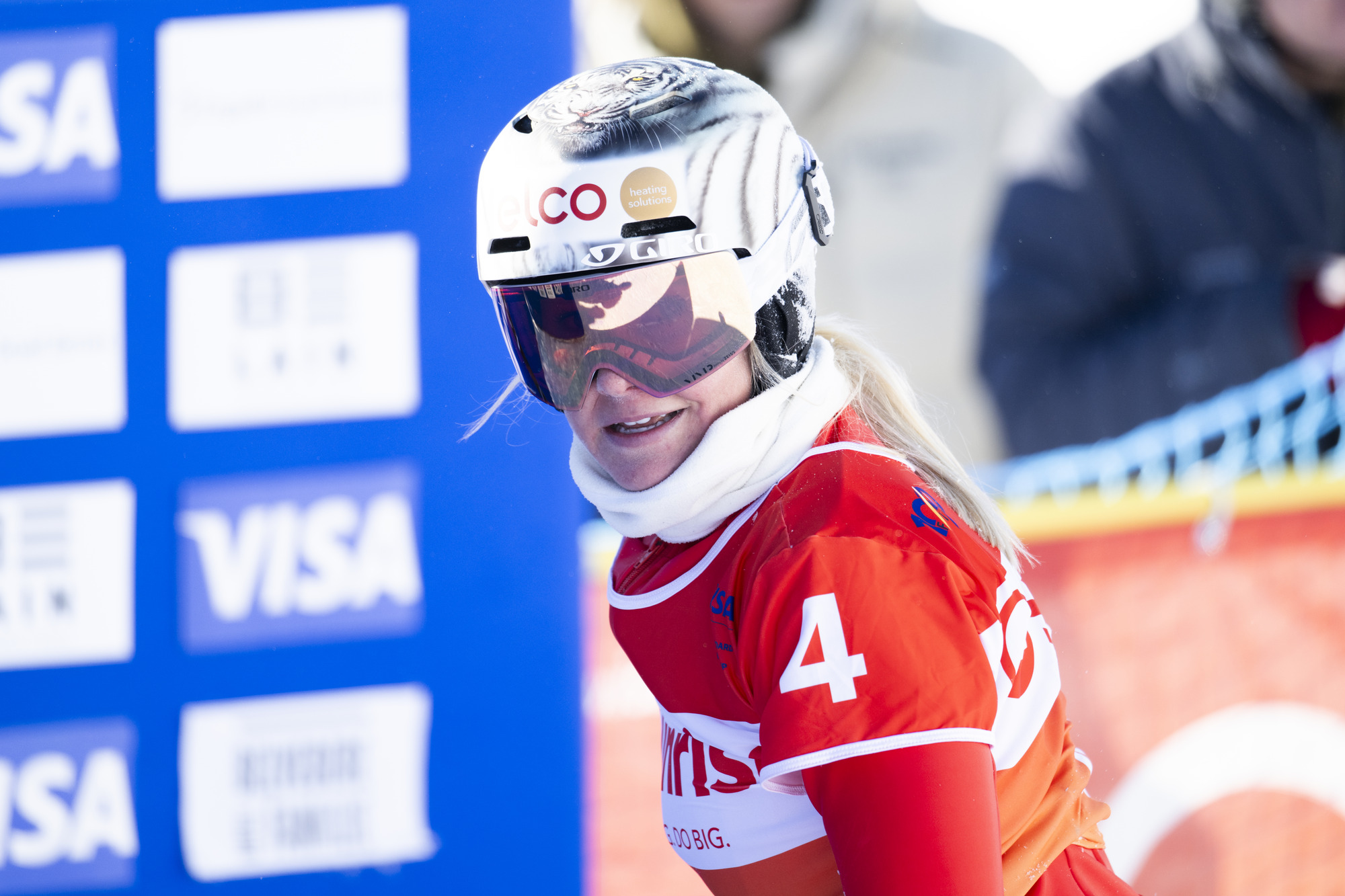 Haarscharf: Für Julie Zogg war im Achtelfinale Schluss