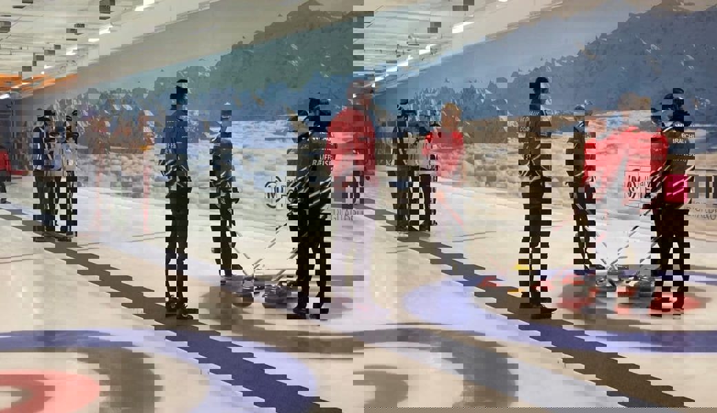  Das Wildhauser Team bei seinem Einsatz in Kitzbühel. 